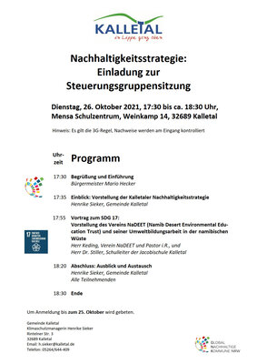 20111026 Programm STG-Sitzung