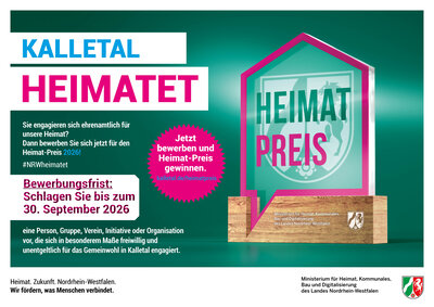 Plakat Heimatpreis 2026 Plakat Heimatpreis 2026