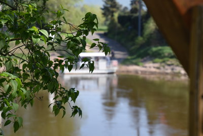 Blick auf die Fähre