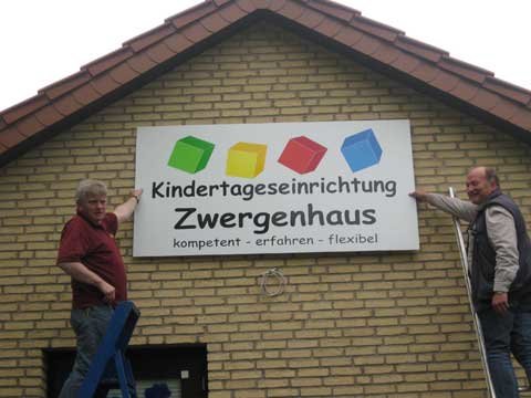 PM KIGA Hohenhausen Schild 2