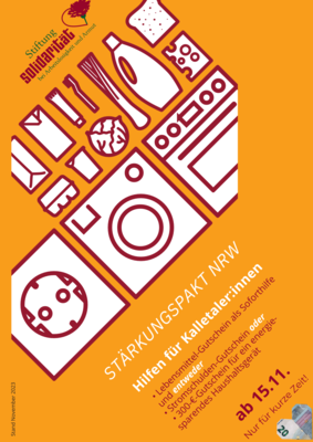 Plakat neutral - Stiftung Solidarität Plakat neutral