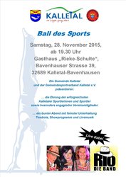 Sportlerball 2015