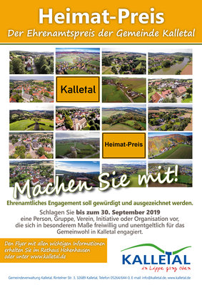 Plakat Heimatpreis Plakat Heimatpreis