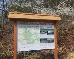 Wandertafel Wanderparkplatz