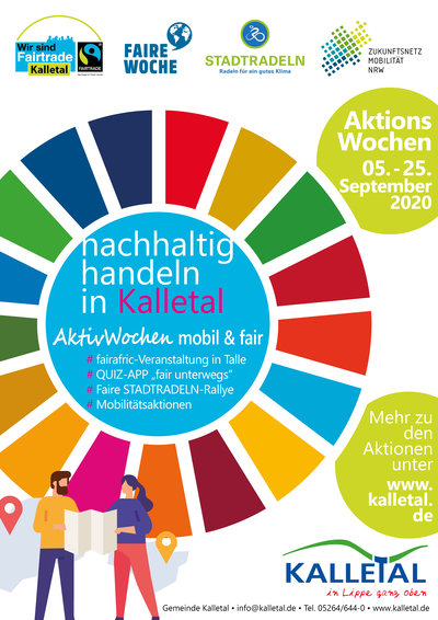 Plakat Nachhaltigkeitswochen Kalletal Plakat Nachhaltigkeitswochen Kalletal