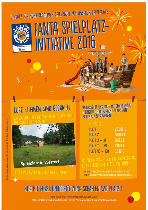 Spielplatz Fanta_Plakat