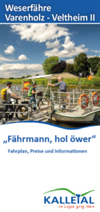 Titel Flyer Weserfähre Titel Flyer Weserfähre