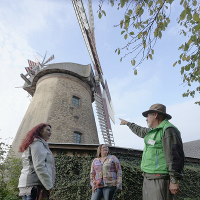 Besichtigung Mühle Bentorf