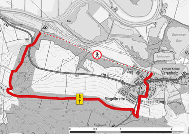 Umleitung_Wanderer Umleitung_Wanderer