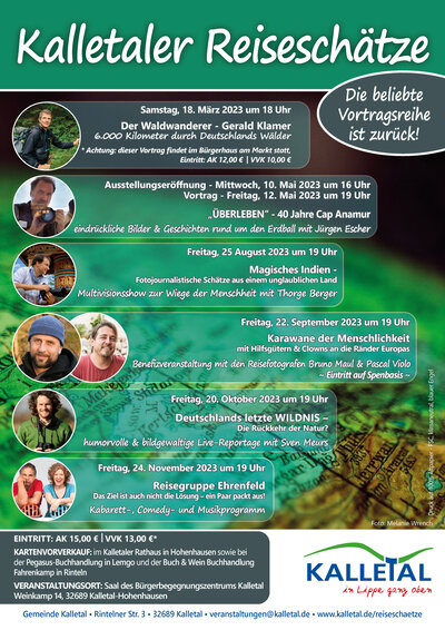 Plakat Reiseschätze Allgemein 2023_DIN A3 - Gemeinde Kalletal Plakat Reiseschätze Allgemein 2023_DIN A3