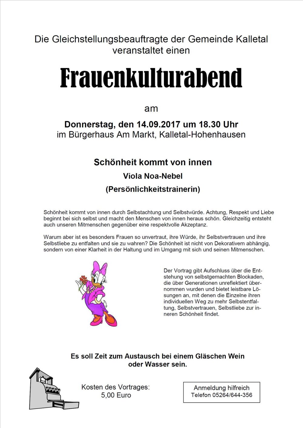Frauenkulturabend 09/2017