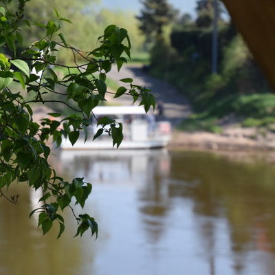 Blick auf die Fähre