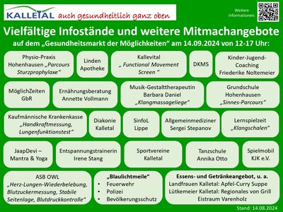 Infostände und weitere Mitmachangebote_1 Infostände und weitere Mitmachangebote_1