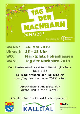 Tag der Nachbarn_Plakat Tag der Nachbarn_Plakat
