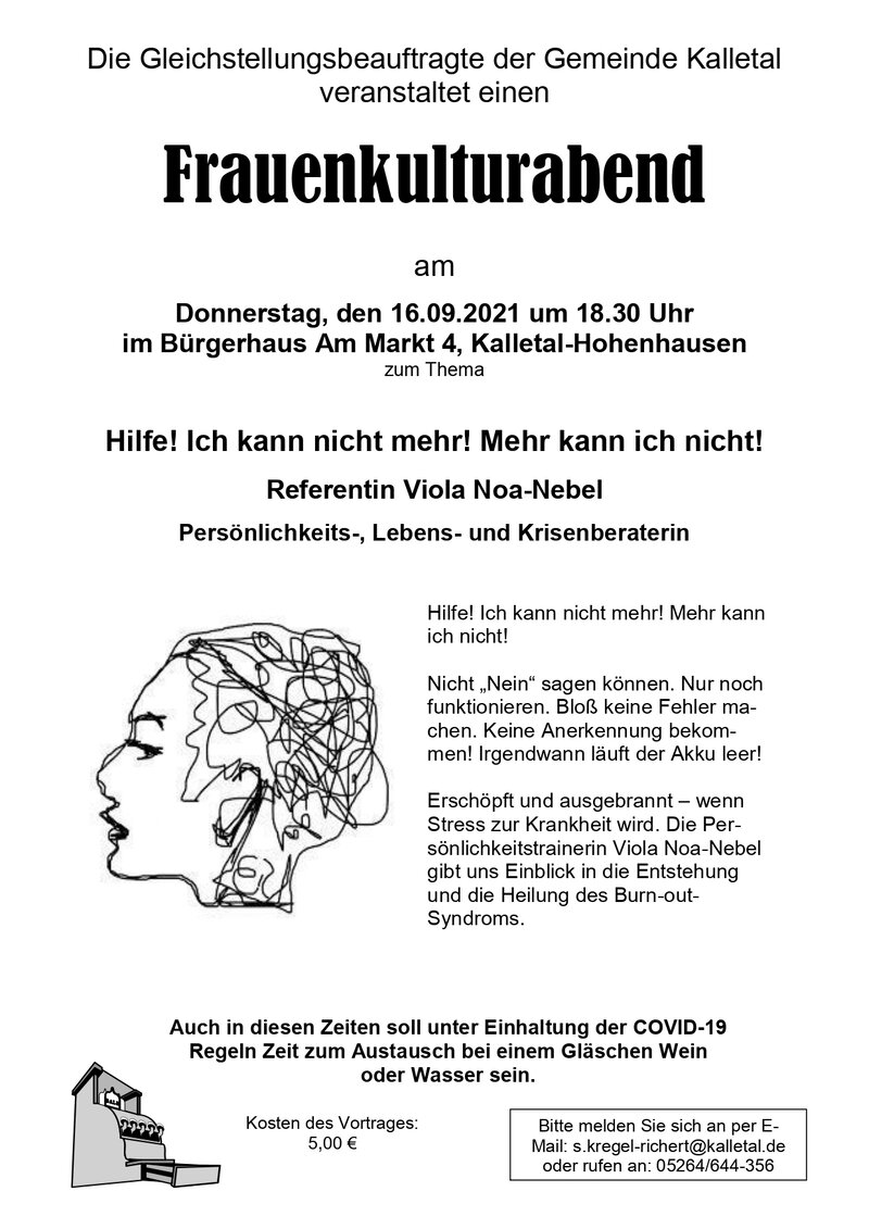 Plakat Frauenkulturabend