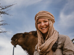 Loreena Knop unterweg_Foto Urip Dunker