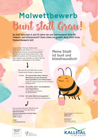 Malwettbewerb Plakat 1